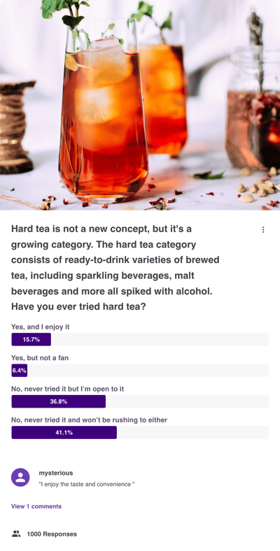 Hard tea is not a new concept, but its a growing category. The hard tea category consists of ready-to-drink varieties of brewed tea, including sparkling beverages, malt beverages and more all spiked with alcohol.__Have you ever tried h (1)